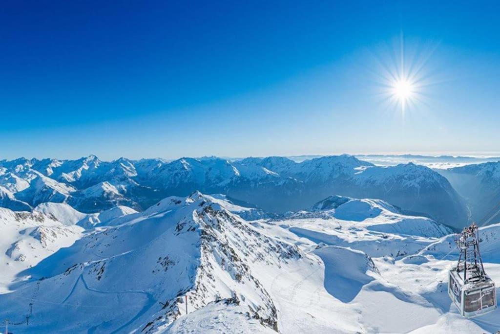 Pieds Des Pistes - Parking Couvert - Plein Sud Альп-д'Юэз Экстерьер фото